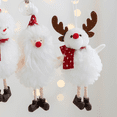 thumbnail image 5 of Adornos de árbol de Navidad con forma de ángel de Año Nuevo, colgantes, decoración navideña para el hogar, regalo de Navidad de Papá Noel 2023, 5 of 5