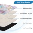 thumbnail image 3 of FORMRS 15-15.6 inch Laptop Sleeve Case Soft Carrying Quilted Computer Bag Cover, Watercolor Marble Pattern, 3 of 7
