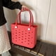 thumbnail image 5 of Almacenamiento Con Agujeros Bolso Playa Diario Femenino Gran Capacidad, 5 of 8