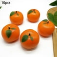 thumbnail image 4 of JINGT 10x Artificial Fake-Orange Limes Fruit for Vase Filler Home Kitchen Party Decor, 4 of 8