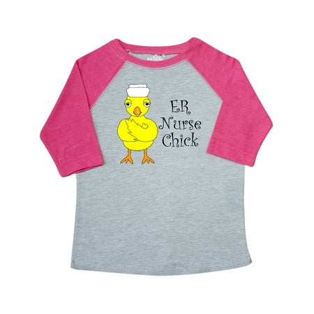 

Inktastic ER Nurse Chick Gift Toddler Boy or Toddler Girl T-Shirt