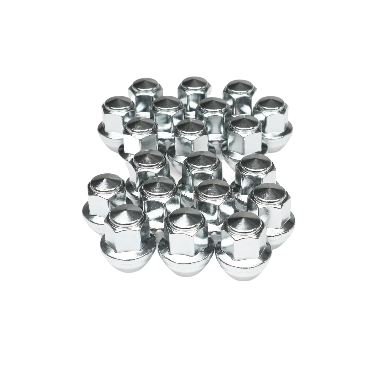 Set of 20 Wheel Solid Lug Nuts 14x1.5mm for Chevrolet Suburban Traverse
