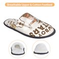 thumbnail image 3 of Fotbe Cowboy Rodeo Guitar Pantuflas Peludas para Mujer con Estampado, Zapatillas de Peluche, Zapatos de Invierno para Casa, Uso Interior y Exterior-Large, 3 of 8