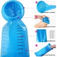 thumbnail image 5 of 90x 1000Ml Bolsas de VóMito Bolsas de Enfermedad de Movimiento Bolsas de Emesis Azul Bolsas de Varillas Desechables, 5 of 5