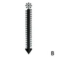 thumbnail image 3 of For Snow Measuring Device 36 Inch Metal Snow Gauge with Thermometer Easy to Read Scale for Accurate Snow Depth and Temperature Measurement, 3 of 8