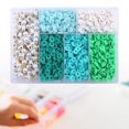 thumbnail image 4 of simhoa Starter Kit Bracelet Beads Charms Small Kids Green, 4 of 8