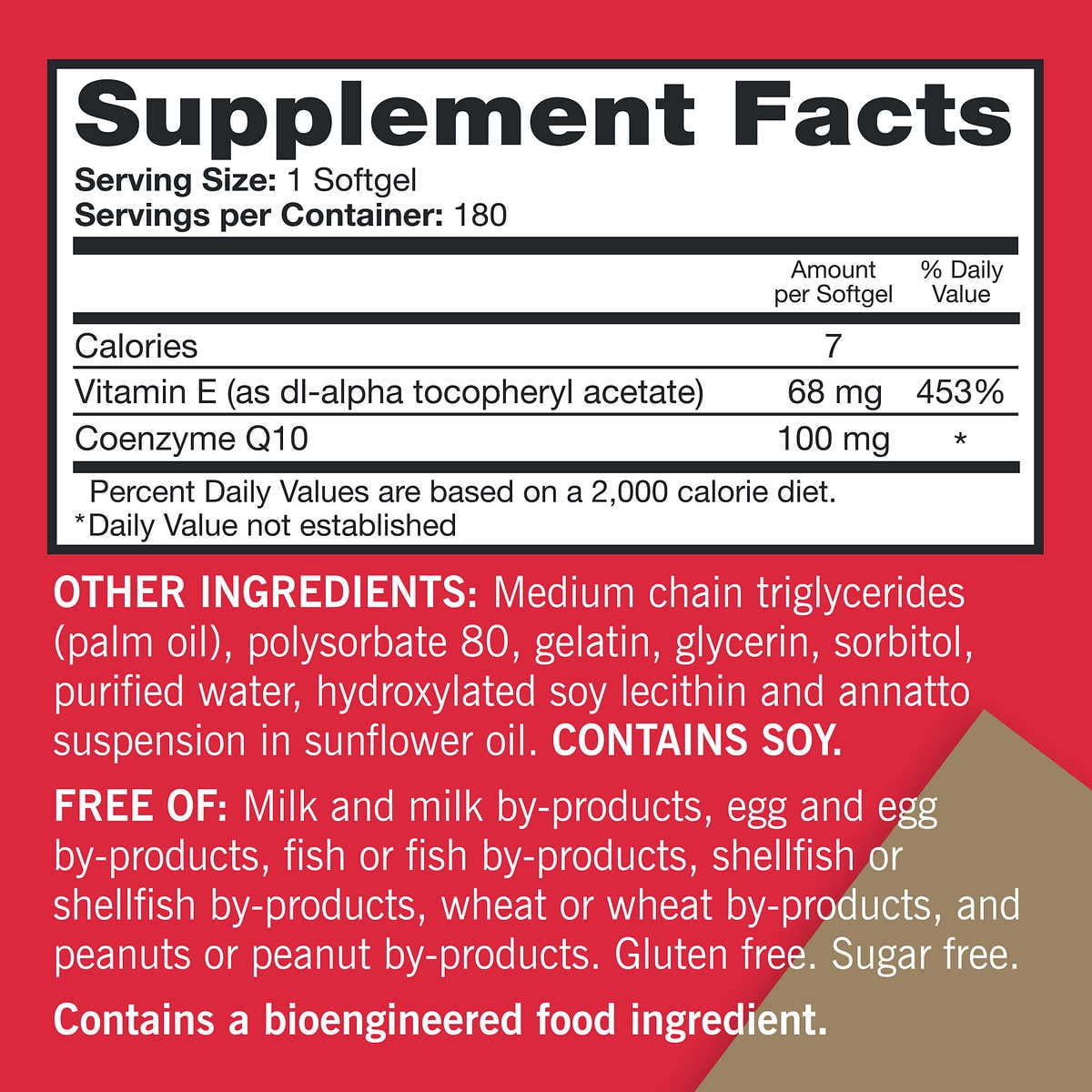 Qunol Ultra CoQ10 100 mg., 180 Softgels