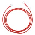 thumbnail image 1 of Cable de inversor de batería de 195 cm 12 AWG Cable de batería de 3/8" Cobre estañado Rojo OT Tipo 1 Pc, 1 of 1