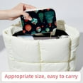 thumbnail image 6 of Christmas Velvet Portable Earring Holder with Removable Compartment - Gift-Worthy Jewelry Stand and Travel Organizer with Necklace Holder, 6 of 7