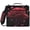 Glowing Red Rose, variant on Coastal Line Art Printed Zipper Binder with Handle&Shoulder Strap 2 inch 3 Ring 500 300 Sheet Capacity File Folder Organizer