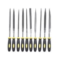 thumbnail image 4 of Labymos 10pcs Guitar Fret Nut Saddle Slot Pickguard Grinding Maintenance File Group Set Luthier Repair Tool 14cm, 4 of 8