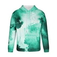 thumbnail image 4 of Yanghang Oversized Hoodies Men Casual Fashion Hooded Sweatshirts Round Neck Print Pullover Long Sleeve Tops Sweatshirt On Clearance, 4 of 6