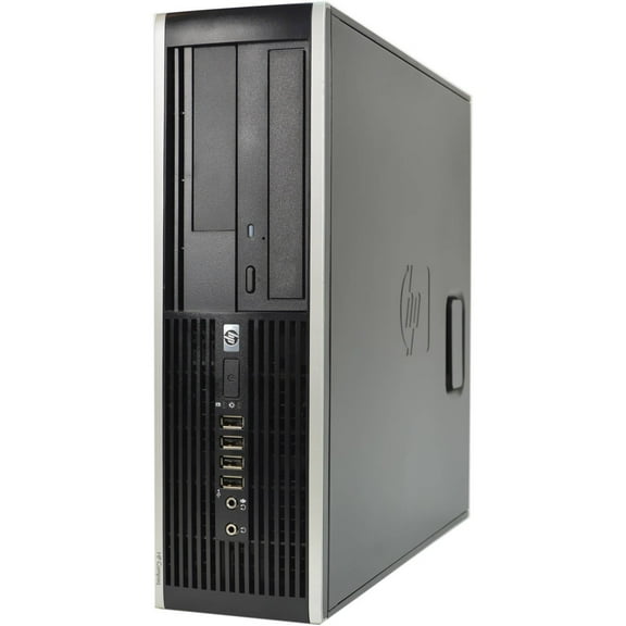 Restored HP Compaq Elite 6300 Business Desktop Computer, Intel Core i5, 8GB RAM, 1TB HD, DVD-ROM, Windows 10 Pro, Black (Refurbished)