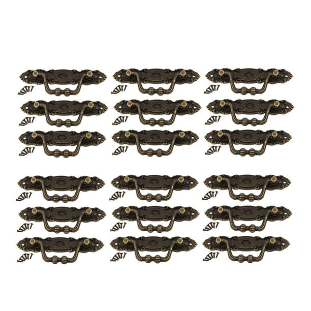 6x 3 Unids Moderno de Hierro para Puerta Garaje Ventana, Perilla Carro Ferretería de Armarios
