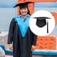 thumbnail image 4 of Minnieouse Escuela Graduación Borlas Cap Birrete Universitario Licenciados Sombrero académico Type2 NO2, 4 of 6