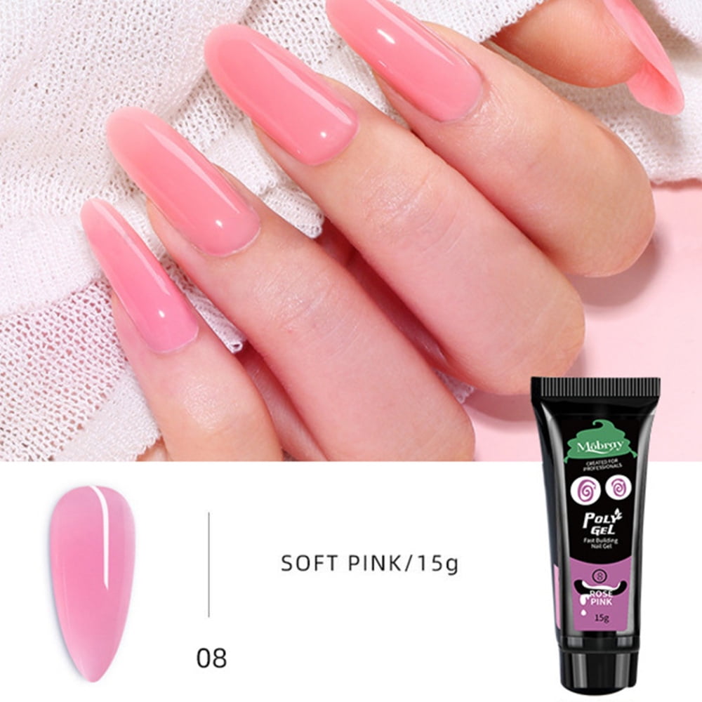 15ML Extension Glue Manicure Gel Manicure Assorted Nail Type Tools for Beginner Starter DIY at
