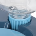 thumbnail image 4 of Dispensador De Agua Automático Para Mascotas, Cuencos Dobles Para Gatos De Material Plástico Automático De 500ML, Cuencos Para Gatos Para Cuenco De Comida, Comedero Para ANGGREK Caja Embalaje Azul, 4 of 8