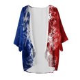 thumbnail image 4 of Cover-Ups para Mujeres Moda Casual Cardigan Día de la Independencia Impreso Cover-Up Ligero para el Hogar, 4 of 4