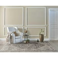 thumbnail image 2 of 94" X 130" Grey Polyester Rug, 2 of 3