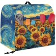 thumbnail image 2 of Kitchen Aid Stand Mixer Cover Dust Cover with 2 Pocket and Handle, Multicolor, Polyester, Universal Size, Protects from Dust, Stains, Oil Stains, Fingerprints, Pet Hair, Splashes, 2 of 7