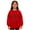 Red, variant on Big Kids' Christmas Sweatshirt Boys Girls Merry Christmas Tree Printed Crew Neck Pullover Long Sleeve Top, Festive Wear 2-14Y