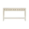 thumbnail image 6 of Pemberley Row Wood Cream Console Table Rectangular Slimline 60" Unassembled, 6 of 17