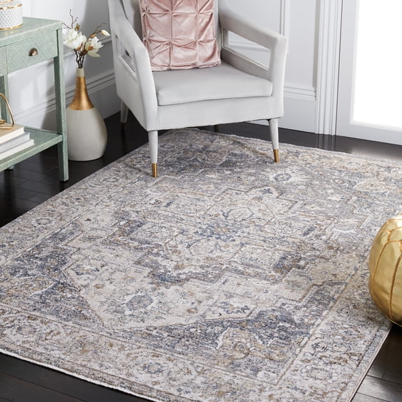Safavieh Jasmine Marilou Geometric Area Rug, Gray/Blue, 8' x 10'