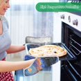 thumbnail image 2 of Yayeee Pot Holders Kitchen Heat Resistant with Pocket 7"x9.8" Cotton Oven Cooking Hot Pads, Mountains and Forests, 2 of 7