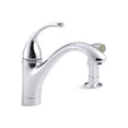 thumbnail image 2 of Kohler K-10416 Forte Single Handle Kitchen Faucet - Nickel, 2 of 3