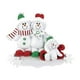 thumbnail image 2 of Fiudx Decoraciones navideñas para interiores Decoraciones navideñas personalizadas para el hogar Muñeco de nieve Arreglos navideños colgantes para el hogar acogedor Decoraciones navideñas familiares, 2 of 7