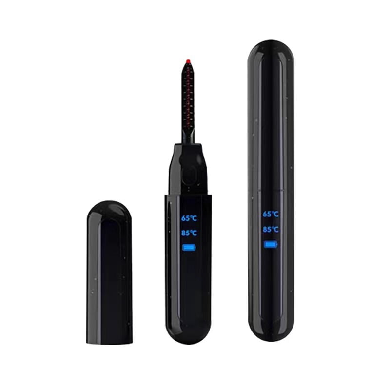 Dual-temperature control electric eyelash curler, 8-10 seconds fast curling |   Digital display, USB charging, does not damage eyelashes