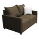 thumbnail image 5 of Sala Modular 3-2 El Bazar Store Atlanta Lino nacional Chocolate Sofá Love seat, 5 of 6