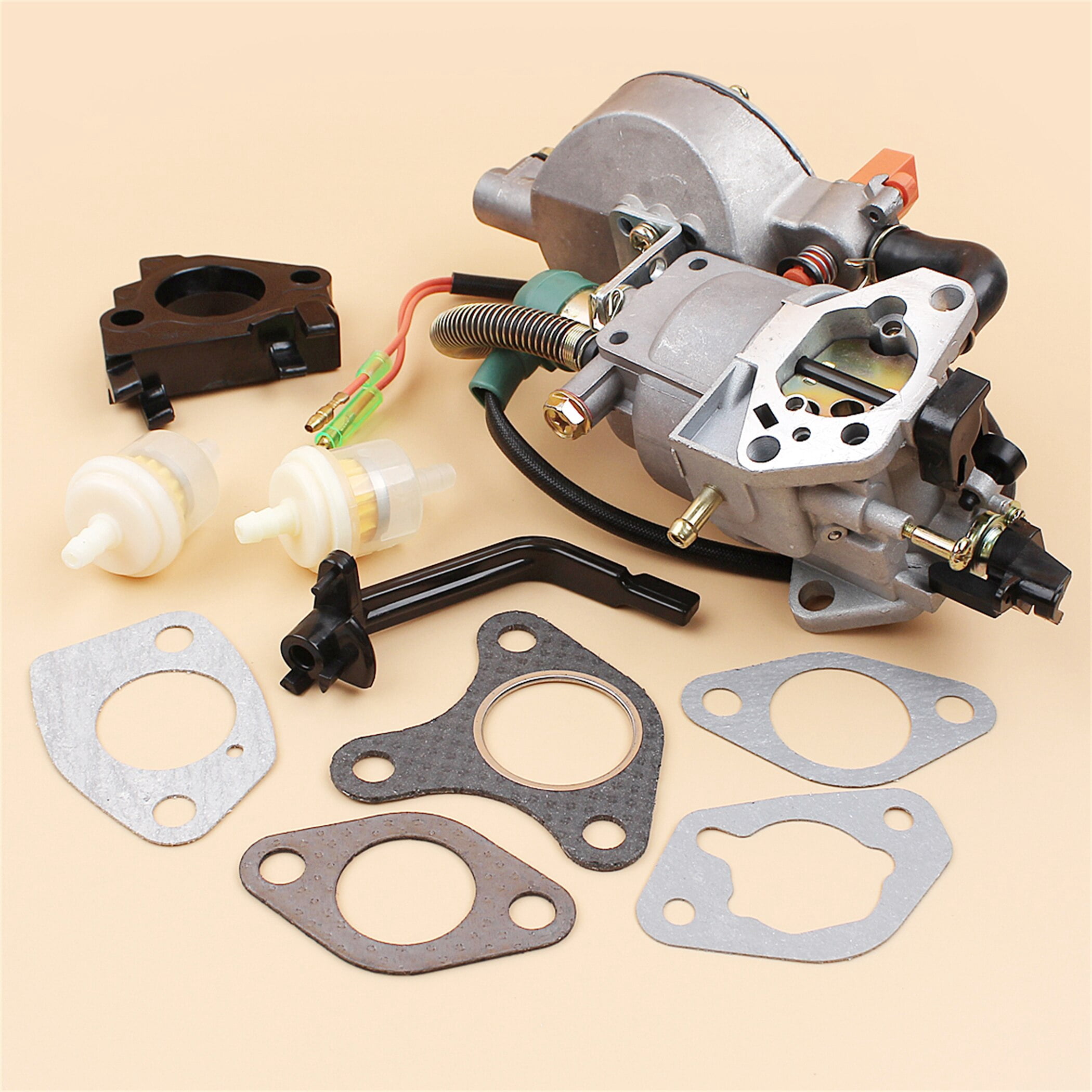 Carburetor Gasket Fuel Filter For Honda GX360 GX390 GX420 Engine Lawn Mower Part