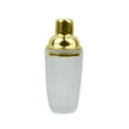 thumbnail image 3 of Cocktail Shaker Martini Shaker Mixer 350ml Easy to Clean Multitool Drinking Shaker Cocktail Shaker for Wedding Home Party Golden, 3 of 8