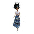thumbnail image 2 of 12-Inch African Dolls with Long Hair, Joint Mobility, Removable Washable Clothing, Fashion Doll Toys for Girls, Perfect Birthday Christmas Gifts for Kids, 2 of 7