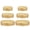 gold (6pcs), variant on Innovative Life 3pcs Cake Stand, Perfect for Weddings, Birthdays, Baby Full-Moon Celebrations, and Anniversary Decorations