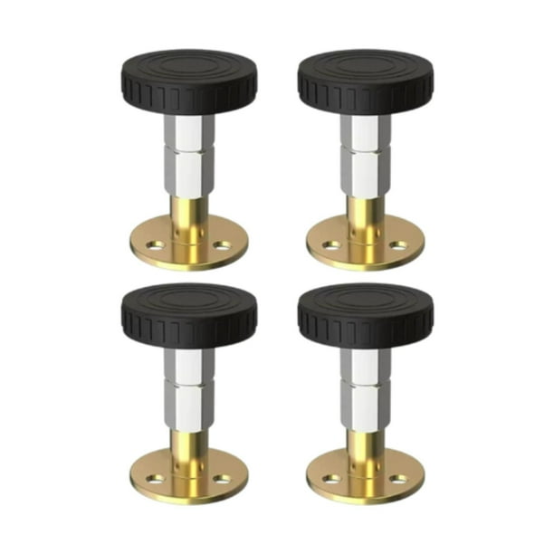 4x Topes para Cabecera Estabilizadores de Cabecera Soporte Estabilizador Soporte Cama Pared Altura 67 a 87 mm