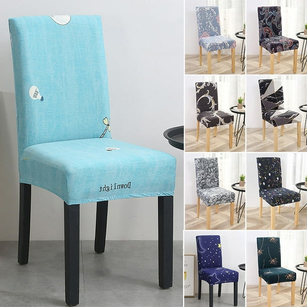 Goory Dining Chair Covers Wedding Banquet Party Decor Home Seat Covers