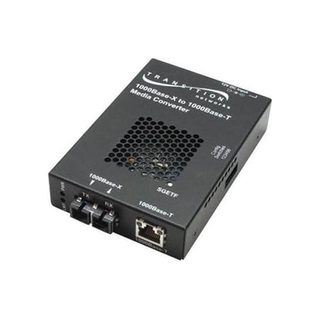 UPC: 0648177003198 | Transition Networks SGETF1013-110-NA Gigabit Ethernet Stand-Alone Media Converter