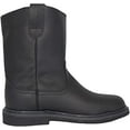 thumbnail image 2 of The Western Shops Mens Pull-On Leather Soft Toe Work Boot, 2 of 5