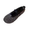 thumbnail image 2 of Samdudou Dress Shoes for Women Closed Toe Mary Jane Flats Edgy All Over Spiked Stud Embellishments Sheer Breathable Mesh Slip On Summer Evening Party Chic Footwear, 2 of 9