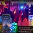 thumbnail image 3 of Cinta LED 20m, Cinta LED 5050 RGB, Cinta luminosa LED multicolor flexible, control remoto 40 teclas, aplicable a dormitorio, bar, cocina, boda, cinta de fiesta 20m*2, 3 of 5