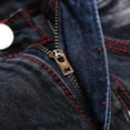 thumbnail image 3 of Jeans Décontractés Hommes Denim Déchiré Design Hip Hop de Haute Qualité, 3 of 5