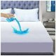 thumbnail image 1 of Waterproof Bamboo Mattress Protector 200x220 cm, Hypoallergenic, Breathable, Anti-Dust Mite Bacterial, Fits Mattress Up to 30 cm Deep, 1 of 5