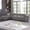 Gray-A, variant on Caberryne Genuine Leather Sectional Couch, Cream L Shape Sofa with 5 Seaters for Living Room Furniture Set, Chesterfield Top Grain Leather Couches with Button Tufted Design for House