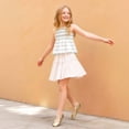 thumbnail image 2 of DREAM PAIRS Girls Mary Jane Dress Shoes Slip On Ballet Flats for Wedding Party and School, 2 of 7