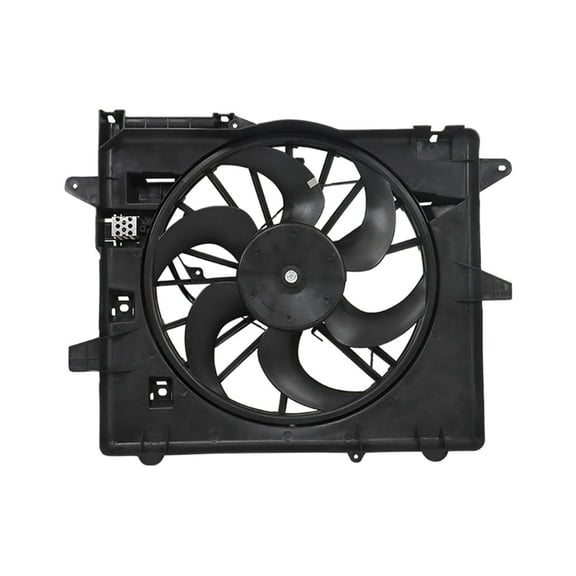 labwork Engine Radiator Cooling Fan Assembly 4R3Z8C607AA Replacement for 05-14 Ford Mustang