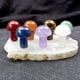 thumbnail image 4 of 7Pcs Mini Hongo Zulema Piedras preciosas naturales 16x22 mm, 4 of 8
