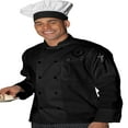 thumbnail image 1 of Edwards Garment 10 Pearl Button Classic Full Cut Chef Coat, Style 3301, 1 of 1