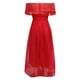 thumbnail image 5 of Vestido Largo formal Fridja con escote en V y un hombro color sólido para mujer Talla S M L XL, 5 of 8